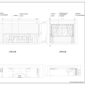 【CAD图纸】三房两厅个性现代住宅 CAD施工图+实景