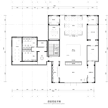 【CAD图纸】济南新中式售楼部丨CAD施工图+效果图+物料表+彩平图