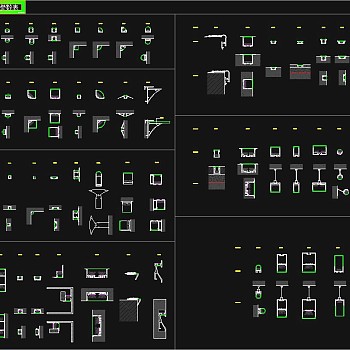 【CAD图纸】LED灯光型材参数表