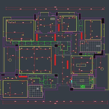 【CAD图纸】杭州凯旋门现代简约丨CAD施工图+官方摄影