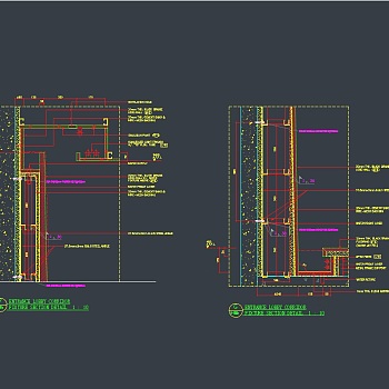 【CAD图纸】澳门新葡京酒店西餐厅丨CAD施工图+效果图