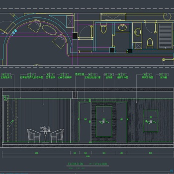 【CAD图纸】成都麓山现代别墅 CAD施工图+实景