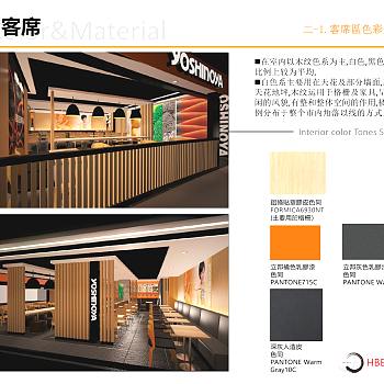 YOSHINOYA吉野家餐厅设计标准施工设计方案PPT79页