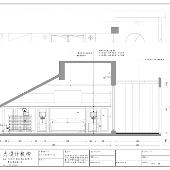 【CAD图纸】欧式风格复式住宅 CAD施工图+效果图