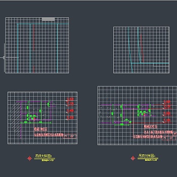 【CAD图纸】米店精酿实验室丨CAD施工图+效果图