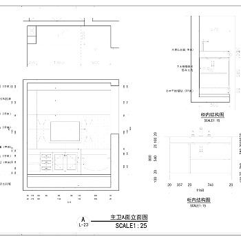 【CAD图纸】四房两厅欧式大平层设计 CAD施工图+效果图