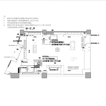 【CAD图纸】知名品牌服装店 竣工图+机电图+CAD施工图