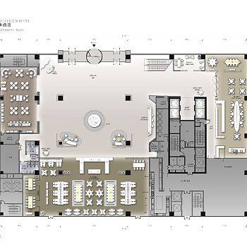 【CAD图纸】湖北黄石万达嘉华酒店公区及客房 彩平图+效果图+施工图+物料+摄影