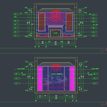 【CAD图纸】绿城百合花园新中式别墅 CAD施工图+实景