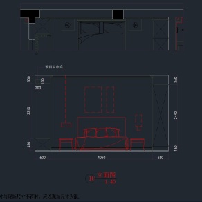 【CAD图纸】三房两厅欧式设计私人住宅 CAD施工图+效果图