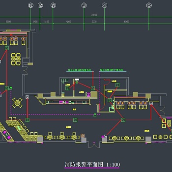 【CAD图纸】星吧克知名连锁咖啡店丨外立面效果+CAD施工图+消防图