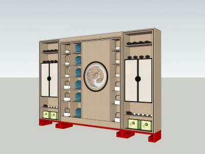中式装饰柜