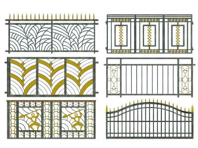 现代铁艺栏杆