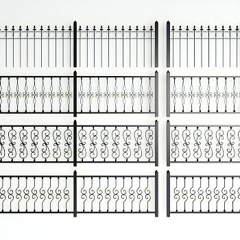 现代铁艺围栏