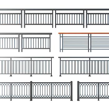 现代铁艺栏杆
