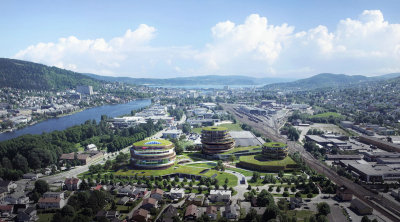 城市建筑外景