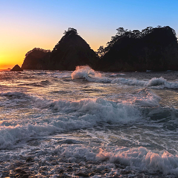 海岸线天空外景