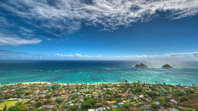 海岸线天空外景