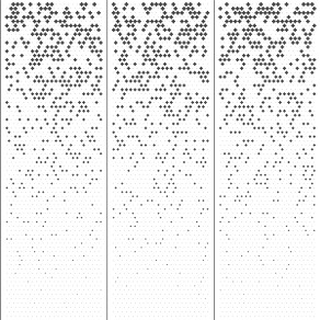 技术冲孔铝板渐变梅花贴图