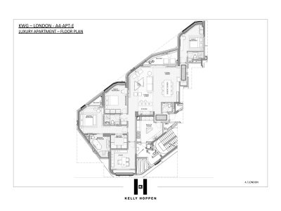 凯莉赫本广州豪华公寓A4E210M²PPT设计方案