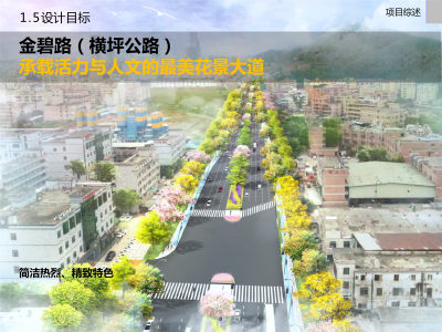 坪山区横坪公路沿线绿化景观方案