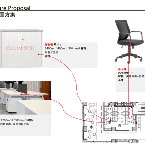 新东方重庆沙坪坝办公室PPT软装方案