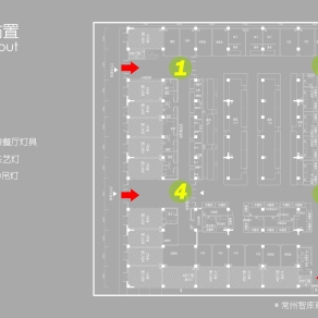 江宁区农贸市场室内软装设计PDF软装方案