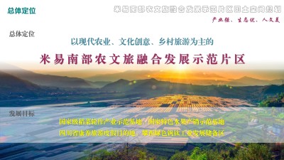 米易县南部农文旅融合发展片区国空规划