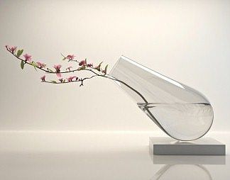 现代花瓶3D模型下载