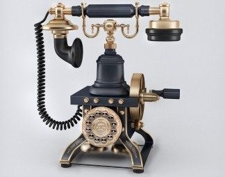 现代电话3D模型下载