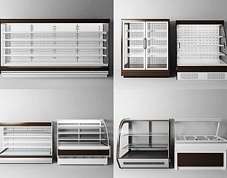 现代冰柜3D模型下载