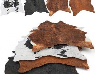 现代造型地毯3D模型下载