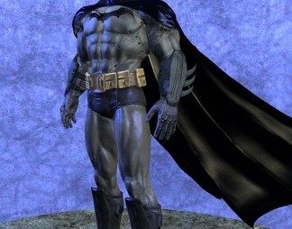 现代蝙蝠侠3D模型下载