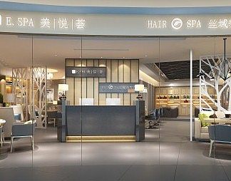 现代理发店3D模型下载