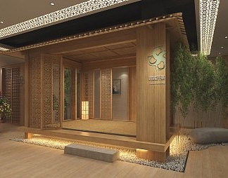 日韩美容院3D模型下载