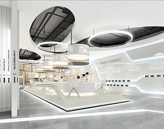 现代化妆品店3D模型下载