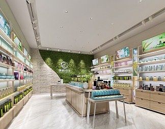 北欧化妆品店3D模型下载