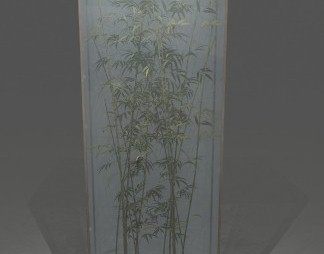 现代竹子3D模型下载