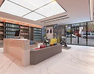 现代母婴店3D模型下载