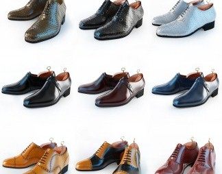 现代鞋子3D模型下载