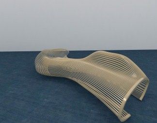 现代异形沙发3D模型下载