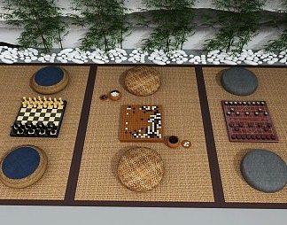 现代象棋3D模型下载