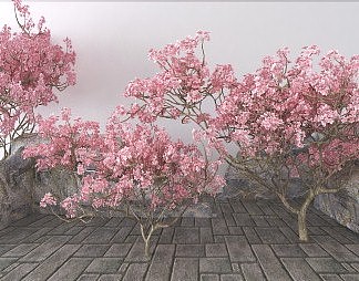 现代景观小品3D模型下载