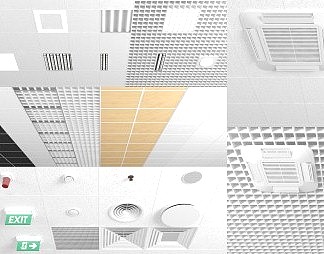 现代空调出风口3D模型下载