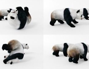 现代熊猫3D模型下载