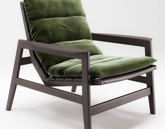 北欧休闲椅3D模型下载