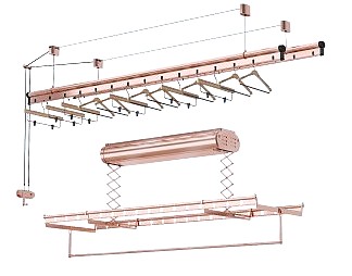 现代晾衣架3D模型下载