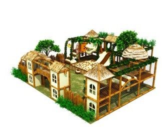 童趣游乐园3D模型下载