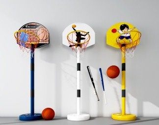 现代篮球3D模型下载