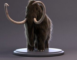 现代大象3D模型下载